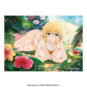 閃乱カグラ　A3判クリアポスター 両奈 ver.