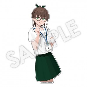 C2機関公式 特製特大アクリルステッカー 「しーちゃん」アフォガードmode※2025年11月中旬出荷分