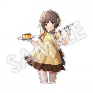 「艦これ」公式 特製特大アクリルステッカー 「鵜来」スイーツmode