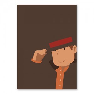 【LEVEL5】特製オリジナルA5ノート／レイトン教授（レイトンシリーズ）