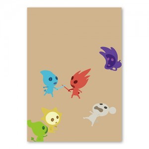 【LEVEL5】特製オリジナルA5ノート／フニャ（二ノ国シリーズ）