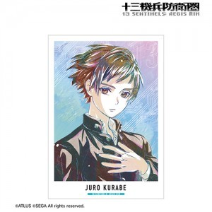 『十三機兵防衛圏』 鞍部 十郎 Ani-Art A3マット加工ポスター