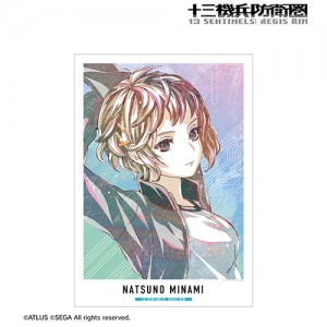 『十三機兵防衛圏』 南 奈津乃 Ani-Art A3マット加工ポスター