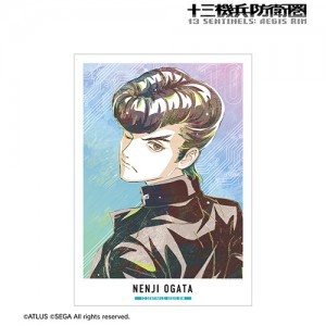 『十三機兵防衛圏』 緒方 稔二 Ani-Art A3マット加工ポスター