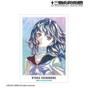 『十三機兵防衛圏』 東雲 諒子 Ani-Art A3マット加工ポスター