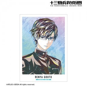 『十三機兵防衛圏』 郷登 蓮也 Ani-Art A3マット加工ポスター