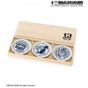 『十三機兵防衛圏』 美濃焼豆皿3枚セット