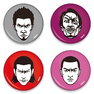 『龍が如く』トレーディング顔面缶バッジ※2025年11月中旬出荷分