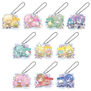 プロジェクトセカイ カラフルステージ！ feat. 初音ミク×サンリオキャラクターズ【BOX】ミニキャラアクリルキーホルダーコレクション C BOX（全10種）