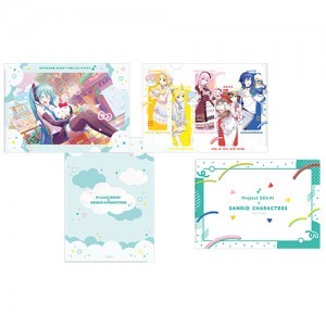 プロジェクトセカイ カラフルステージ！ feat. 初音ミク×サンリオキャラクターズクリアファイルセット バーチャル・シンガー ※2025年11月中旬出荷分