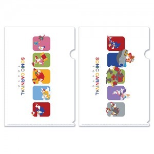 「ソニック・ザ・ヘッジホッグ」SONIC CARNIVAL TOKYO クリアファイル2枚セット※2025年11月中旬出荷分