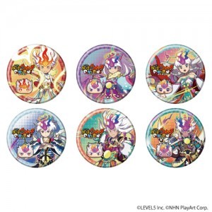 「妖怪ウォッチ ぷにぷに」缶バッジ/ブラインド コンプリートBOX(全6種)(第2弾01)※2025年11月中旬出荷分