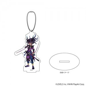 「妖怪ウォッチ ぷにぷに」アクリルスタンドキーホルダー クローン黒龍（灰の大地）(第2弾)※2025年11月中旬出荷分