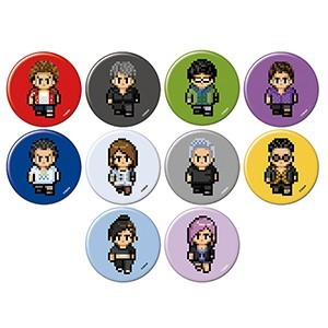 『龍が如く』トレーディング缶バッジ 『8』8bitキャラクターver.※2025年11月中旬出荷分