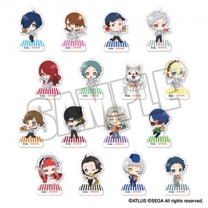 P3R×ウェンディーズ・ファーストキッチン　コラボ限定 アクリルスタンドキーホルダー