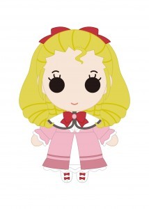 【再販】ときめきメモリアル Girl's Side 2nd Season　ぬいぐるみキーホルダー花椿 姫子