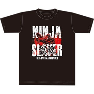 『ニンジャスレイヤー ネオサイタマ炎上』 steamコード付きebtenDXパックTシャツブラックVer.B サイズXXL