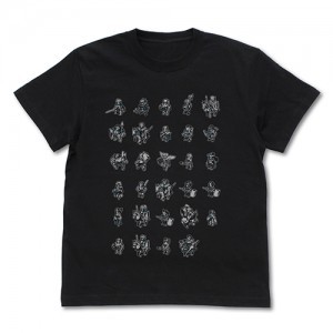ユニコーンオーバーロード コルニア王国 2Dキャラクター TシャツBLACK-L