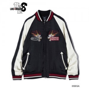 【龍が如く8 × glamb】Kazuma Kiryu Ska Jumper BlackL