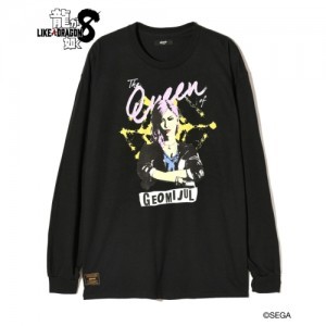 【龍が如く8 × glamb】Seonhee Long Sleeves T-shirt BlackL ※2025年11月中旬出荷分
