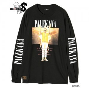 【龍が如く8 × glamb】Bryce Fairchild Long SleevesT-shirt Black L ※2025年11月中旬出荷分