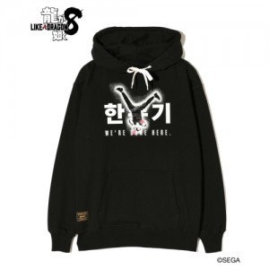 【龍が如く8 × glamb】Joongi Han Hoodie BlackL ※2025年11月中旬出荷分