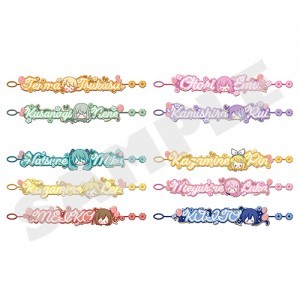 『プロジェクトセカイ 4th Anniversary 感謝祭』刺繍ブレスレットコレクション C【単品】ワンダーランズ×ショウタイム＆バーチャル・シンガー（全10種） ※2025年11月中旬出荷分