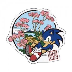 「和ソニック」品川景 御殿山図 ダイカット和紙ステッカー※2025年11月中旬出荷分