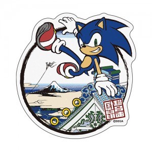 「和ソニック」浅草景 屋根超之図 ダイカット和紙ステッカー※2025年11月中旬出荷分