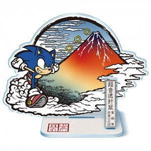 「和ソニック」富嶽景 赤富士之図 ミニアクリルジオラマ※2025年11月中旬出荷分