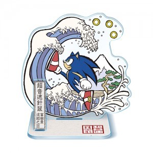「和ソニック」富嶽景 波越之図 ミニアクリルジオラマ※2025年11月中旬出荷分