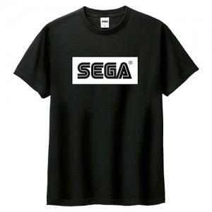 「セガロゴ」Tシャツ ブラック＆ホワイト Lサイズ※2025年11月中旬出荷分