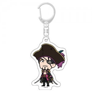 『龍が如く８外伝 Pirates in Hawaii』イラストアクリルキーホルダーパイレーツスタイル※2025年11月中旬出荷分