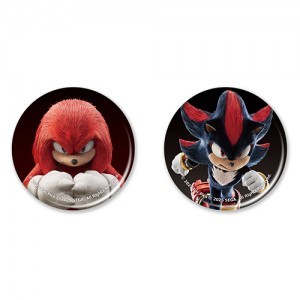 『ソニック × シャドウ TOKYO MISSION』缶バッジ２個セット ナックルズ＆シャドウ※2025年11月中旬出荷分