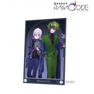 本田ロアロさんイラスト ハララ&ヴィヴィア 仮面舞踏会ver. A5アクリルパネル【超探偵事件簿 レインコード】