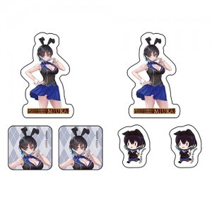 『バニーガーデン』美羽香 ミニステッカーセット※2025年11月中旬出荷分