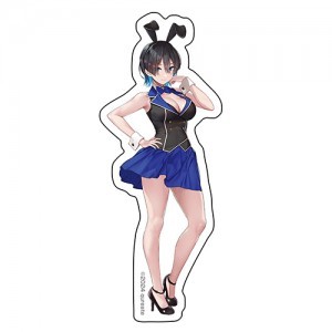 『バニーガーデン』美羽香 屋外対応ステッカー