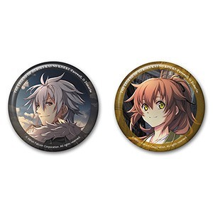 英雄伝説 界の軌跡 メタリック缶バッジセット【2個set】 クロウ＆トワ ※2025年11月中旬出荷分