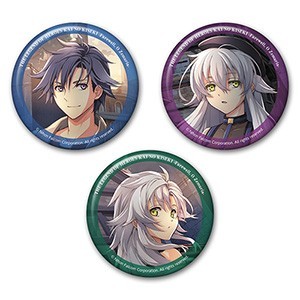 英雄伝説 界の軌跡 メタリック缶バッジセット【3個set】 リィン＆アルティナ＆フィー ※2025年11月中旬出荷分