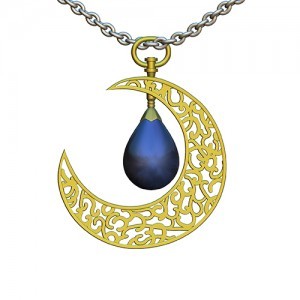 ユニコーンオーバーロード オーケストラコンサート 蒼石のペンダント（レプリカ）※2025年11月中旬出荷分