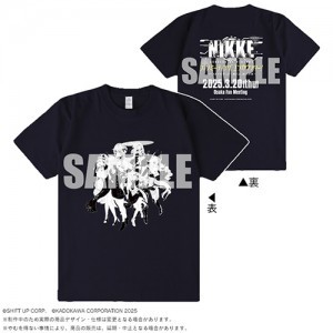 勝利の女神：NIKKE ファンミーティング、エンカウンター！ ～いつまでもずっと一緒だよ、指揮官様～Tシャツ ※2025年11月中旬出荷分