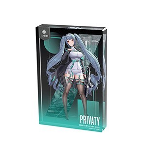 勝利の女神：NIKKE　LOVECACAOさんイラスト プリバティタクティカルファッションver. アクリルブロック ※2025年11月中旬出荷分