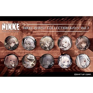 勝利の女神:NIKKE	BURST COLLECTION缶バッジ Vol.1（BOX）