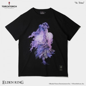 ELDEN RING × TORCH TORCH/ 聖女トリーナ Tシャツブラック Sサイズ