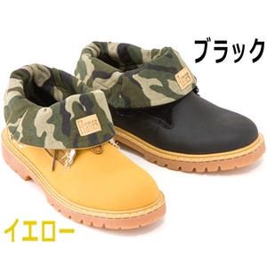 Hanes ロールトップブーツイエロー 25.0cm