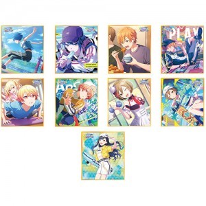 『プロジェクトセカイ カラフルステージ！ feat. 初音ミク』ミニ色紙コレクション 第50弾B【BOX】鍛えてFLY！Muscle Training！（全9種）※2025年11月中旬以降出荷分