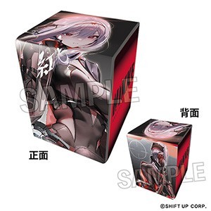 勝利の女神：NIKKE　イラスト合皮製デッキケースNT　紅蓮：ブラックシャドウ