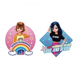 オシャレ魔女 ラブ and ベリー × リカちゃんステッカーセットA※2025年11月中旬出荷分