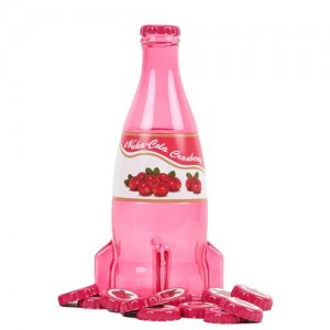 【Fallout】”ヌカ・コーラ クラムベリー” グラスボトル＆キャップ