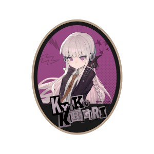 ダンガンロンパシリーズ lackさんイラスト 霧切 響子 ヘッドフォンver. ダイカットステッカー